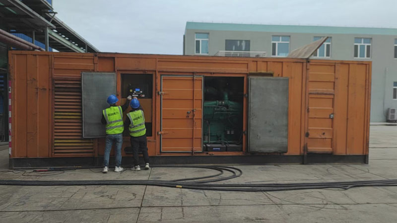 济阳如何检查柴油发电机组的机油油位？